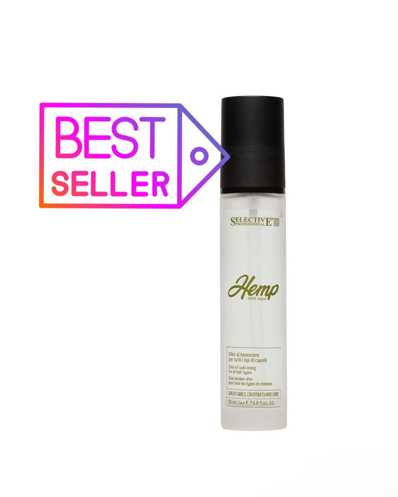 HEMP ELIXIR | LYXIG HÅROLJA FÖR TORRT & SKADAT HÅR - 50ML